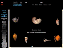 Tablet Screenshot of conchylien.de